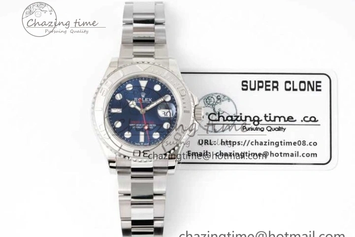 1:1 GSF A2836 SS Yacht-Master Best Bracelet on 126622 Edition Blue Dial 0514